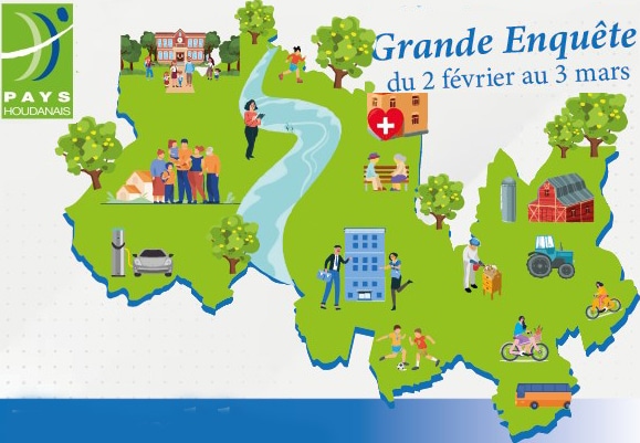 Grande enquête sur le territoire du 2 février au 3 mars 2024