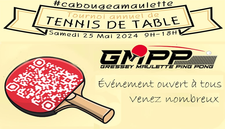 TOURNOI TENNIS DE TABLE